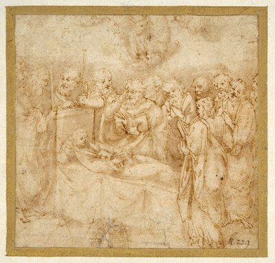 La Dormition de la Vierge - Antonello Gaggini