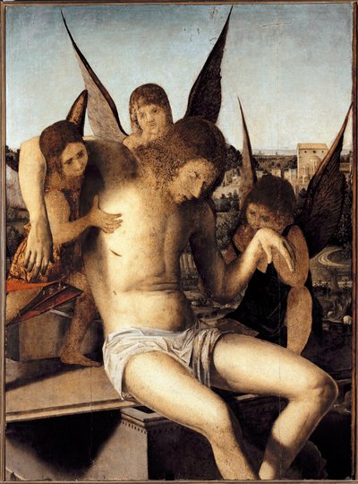 Pietà avec trois anges - Antonello da Messina