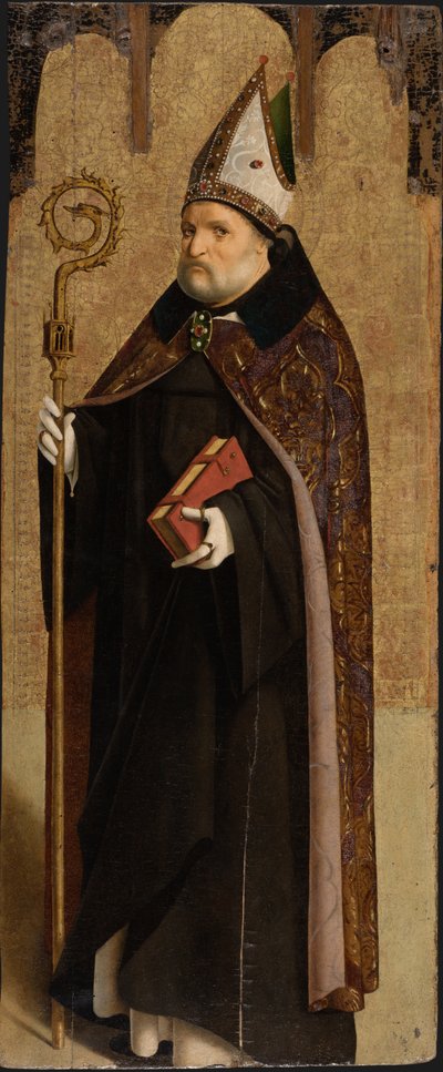 Saint Benoît de Nursie, vers 1470-1475 - Antonello da Messina