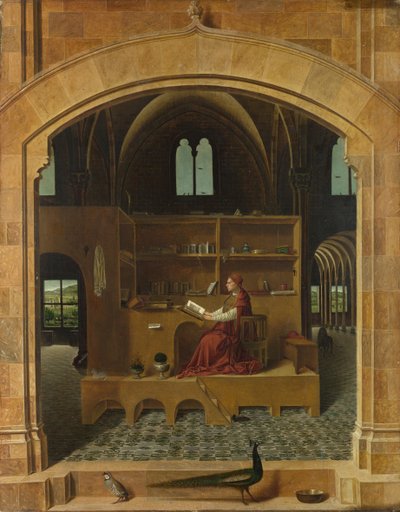 Saint Jérôme dans son étude, vers 1475 - Antonello da Messina