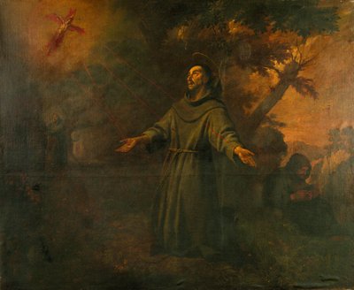 Saint François reçoit les stigmates - Antoni Viladomat Y Manalt