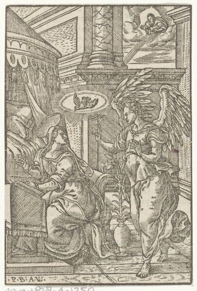 Annonciation - Antoni van Leest