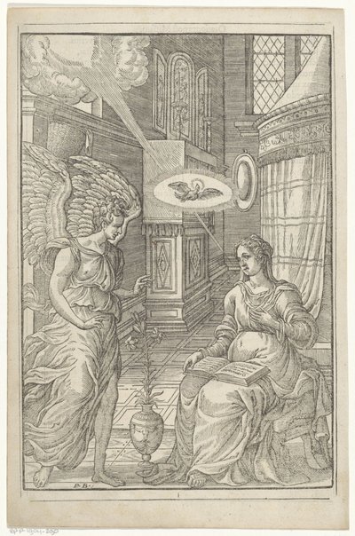 Annonciation - Antoni van Leest