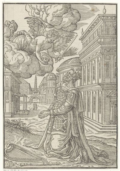 David à genoux - Antoni van Leest