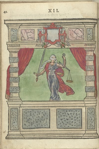 Allégorie de la Justice - Antoni van Leest