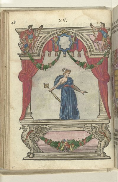 Scène avec personnification de la Providence (Providentia), 1578 - Antoni van Leest