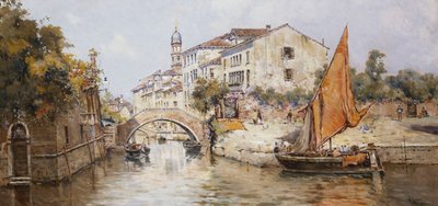 Un arrière-canal vénitien - Antonia Maria de Reyna Manescau