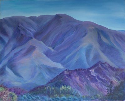 Montagne bleue, Andalousie, 2001 - Antonia Myatt