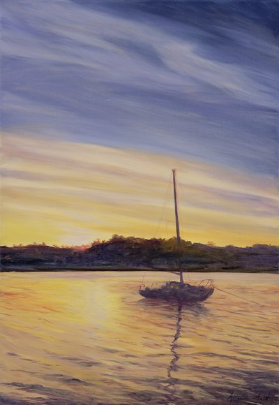 Bateau au repos, 2002 - Antonia Myatt