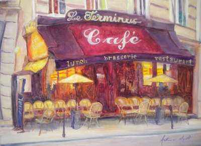 Café le Terminus, 2010 - Antonia Myatt