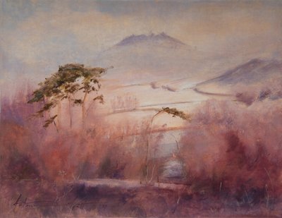 Vallée gelée, Somerset, 2023 - Antonia Myatt