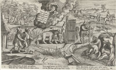 Les bergers aveugles - Antonie Wierix (II)