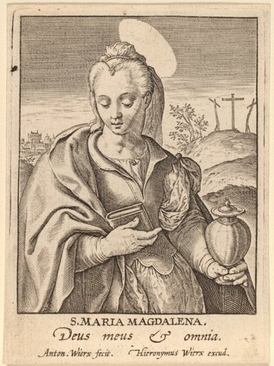 Sainte Marie Madeleine - Antonie Wierix