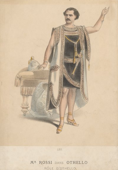 M. Rossi en Othello - Antonin Marie Chatiniere