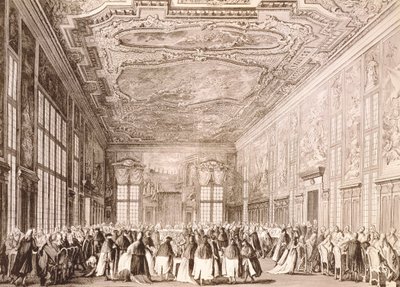 Fête ducal, banquet donné par le Doge de Venise en l