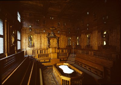 Vue du théâtre anatomique - Antonio (d.1663) Paolucci