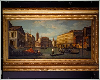 Vue du Canal - Antonio (studio of) Canaletto