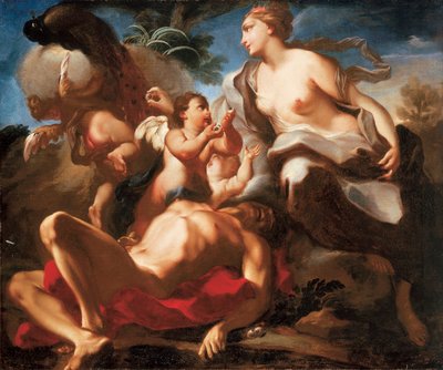 Junon et le paon - Antonio Balestra