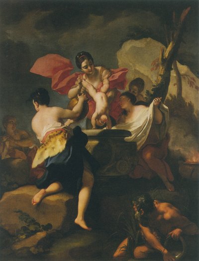 Thétis plongeant l