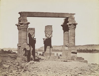 Kiosque de Qertassi, vue du sud du kiosque - Antonio Beato