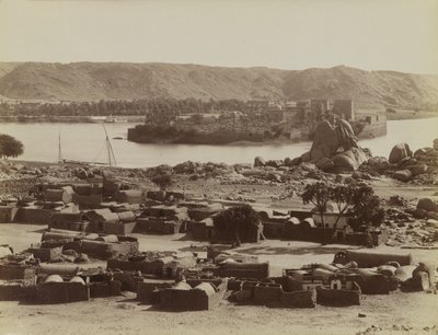 Philae, vue du sud - Antonio Beato