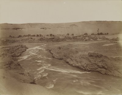 Rapides aux cataractes du Nil, Égypte - Antonio Beato