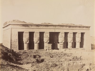 Temple de Dendera, vers 1870s - 1880s - Antonio Beato