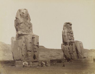 Les Colosses de Memnon - Antonio Beato