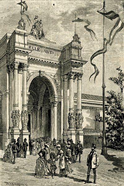 Pavillon des Beaux-Arts, Exposition émilienne, San Michele in Bosco, Bologne, Émilie-Romagne, Italie - Antonio Bonamore