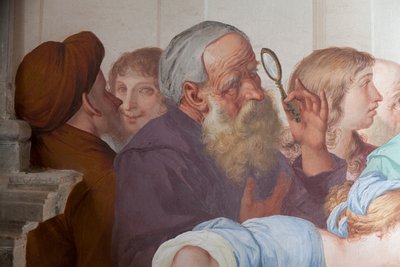 Spectateurs, fresque d