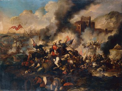 Une bataille de croisés - Antonio Calza