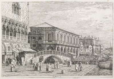 Vues : La prison, Venise, 1735-1746 - Giovanni Antonio Canal