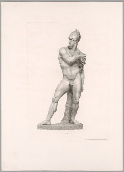 Ajax, vue de face, extrait de l