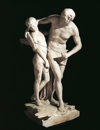 Dédale et Icare par Antonio Canova, sculpture en marbre - Antonio Canova