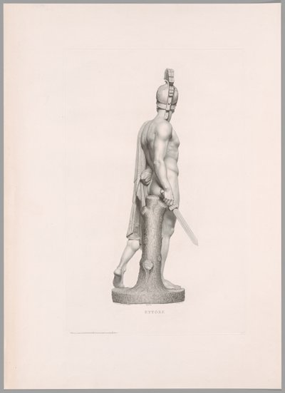 Ettore, vue latérale, de l