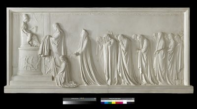 Hécube offrant le péplum à Pallas Athéna - Antonio Canova