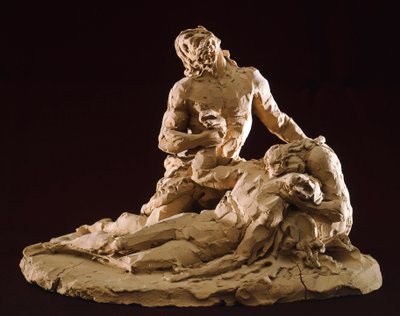 Lamentation du Christ (détail) - Antonio Canova