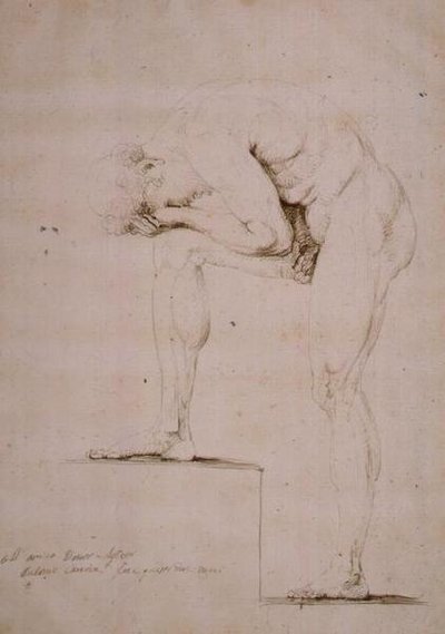 Nu masculin pleurant - Antonio Canova