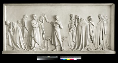 Socrate buvant la coupe de ciguë - Antonio Canova