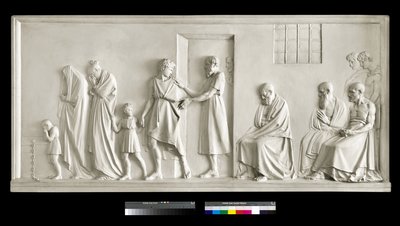 Socrate quittant sa famille - Antonio Canova