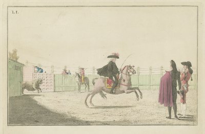 Planche I, de la série Colección de las principales suertes de una corrida de toros - Antonio Carnicero