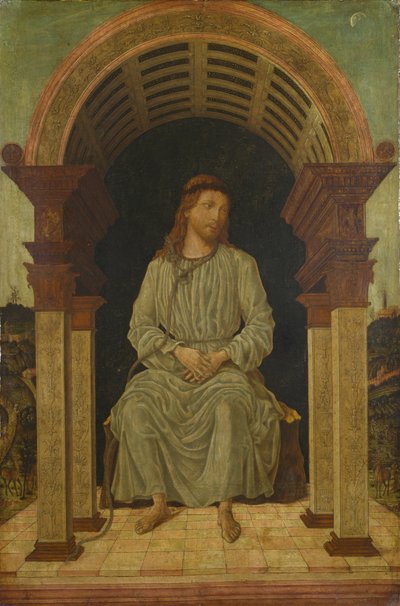 Figure mystique du Christ, seconde moitié du 15ème siècle - Antonio Cicognara
