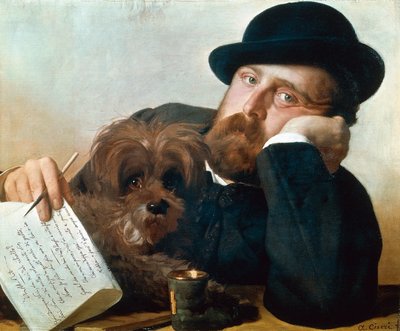 Portrait de Neri Tanfucio - Antonio Ciseri