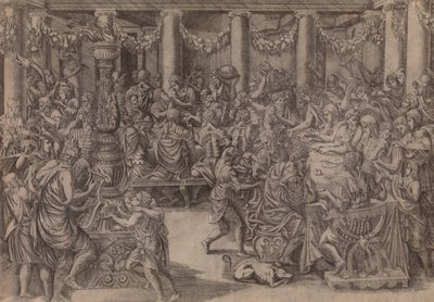 Banquet de Scipion - Antonio Fantuzzi