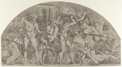 Méléagre apportant la tête du sanglier à Atalante, 1540-45 - Antonio Fantuzzi
