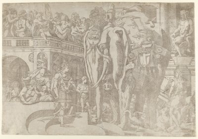 Éléphant royal, 1542-45. - Antonio Fantuzzi