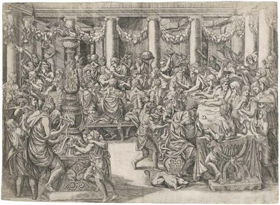 Le Banquet de Scipion - Antonio Fantuzzi
