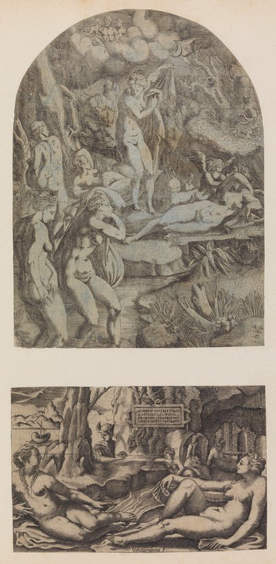 Vénus et les nymphes se baignant, 1543 - Antonio Fantuzzi