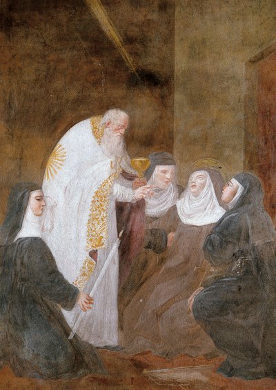 Mort de Sainte Libérata - Antonio Fedi