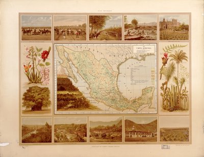 Atlas historique et pictural des États-Unis du Mexique. LOC 2008621671-11 - Antonio García Cubas